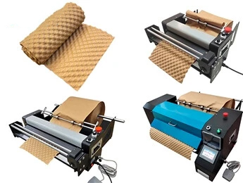 Environmental Protection Packaging - Paper Bubble Machine