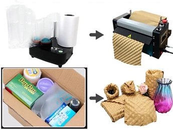 Transition From Air Cushion Machine To Paper Bubble Machine