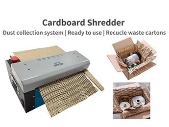 Revolutionize Industrial Production With A Silent And User-Friendly Cardboard Shredder !