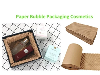 Acclaimming： Paper Bubble Packaging Cosmetics Case Details Sharing