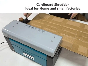 Cardboard Shredder—Ideal For Home And Small Factories